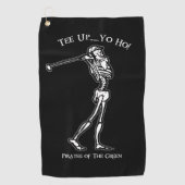 Serviette De Golf Tiens, Ho ! Skeleton Pirate  (Devant)