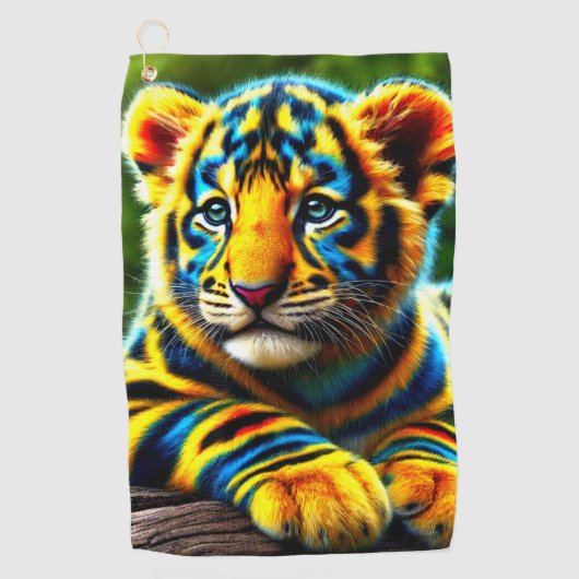 Serviette De Golf Tiger (Devant)