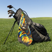 Serviette De Golf Tiger (Vert)