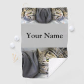 Serviette De Golf Tigre (En situation)