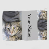 Serviette De Golf Tigre (Horizontal)