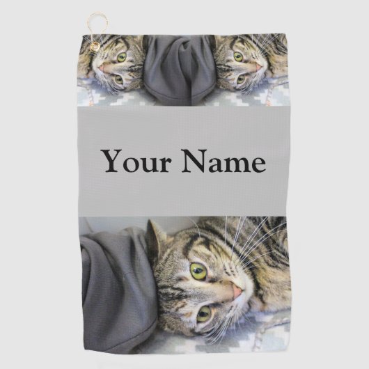 Serviette De Golf Tigre (Devant)