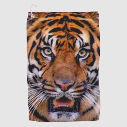 Serviette De Golf Tigre (Devant)