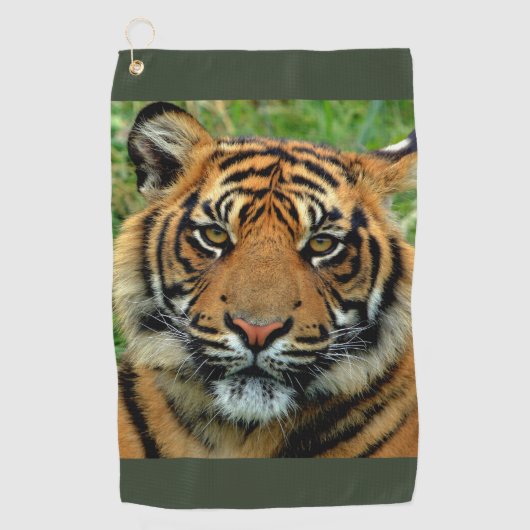 Serviette De Golf Tigre (Devant)