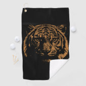 Serviette De Golf Tigre (En situation)