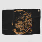 Serviette De Golf Tigre (Horizontal)