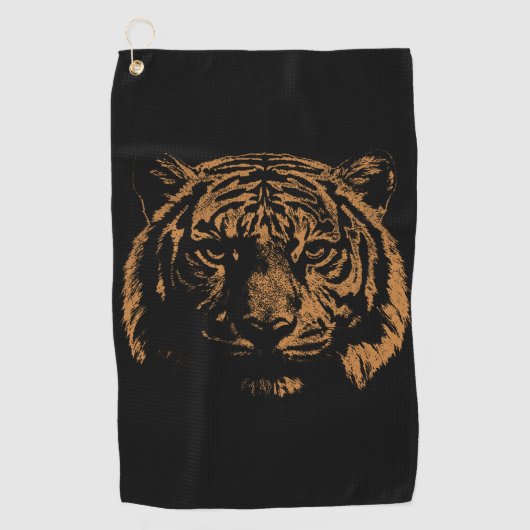 Serviette De Golf Tigre (Devant)