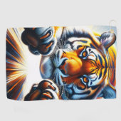 Serviette De Golf Tigre (Horizontal)