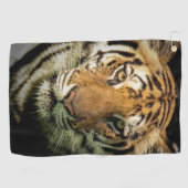 Serviette De Golf tigre (Horizontal)