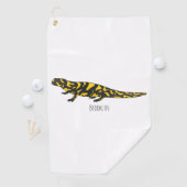 Serviette De Golf Tigre salamandre (En situation)