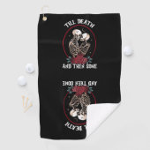 Serviette De Golf Till Death Golf Towel (En situation)