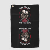 Serviette De Golf Till Death Golf Towel (Devant)