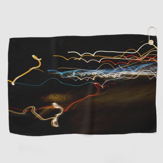 Serviette De Golf tireur noir (Horizontal)