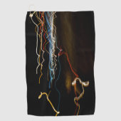 Serviette De Golf tireur noir (Devant)