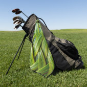 Serviette De Golf Tissage de bambou frais vert (Vert)