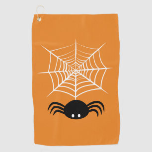 Serviette De Golf Toile d'araignée Halloween 