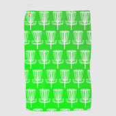 Serviette De Golf Toile de golf verdoyante pour le jour (Devant)