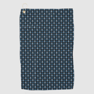Serviette De Golf Toilette de golf à disque plaid