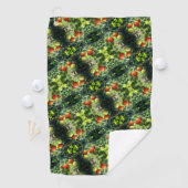 Serviette De Golf Tomates cerises de jardin Nature Abstraite (En situation)