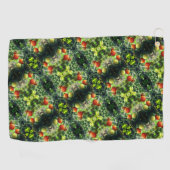 Serviette De Golf Tomates cerises de jardin Nature Abstraite (Horizontal)