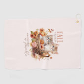 Serviette De Golf Tomber Amoureux Avec Autant De Choses (Horizontal)