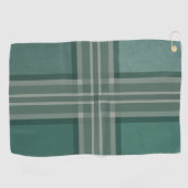 Serviette De Golf Tons verts (Horizontal)