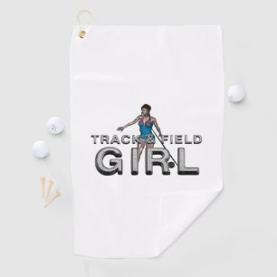 Serviette De Golf TOP Track and Field Girl