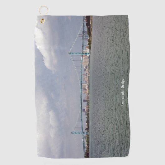 Serviette De Golf Torchon de golf Ambassador Bridge (Devant)