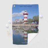 Serviette De Golf Torchon de golf Harbour Town Lighthouse (En situation)