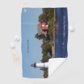Serviette De Golf Torchon de golf Rock Island Light (En situation)