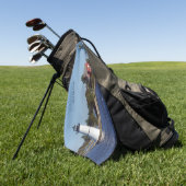 Serviette De Golf Torchon de golf Rock Island Light (Vert)