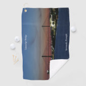 Serviette De Golf Torchon de golf Talmadge Bridge (En situation)