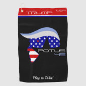Serviette De Golf Torchon de golf TRUMP POTUS19 (Devant)