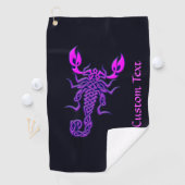 Serviette De Golf Torchon de golf violet Celtic Knot (En situation)