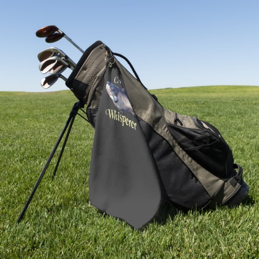 Serviette De Golf Torchon de pêche (Vert)