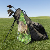 Serviette De Golf Tortue (Vert)