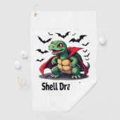 Serviette De Golf Tortue à dents pointues (En situation)