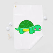 Serviette De Golf Tortue Aimer mignon animal (En situation)