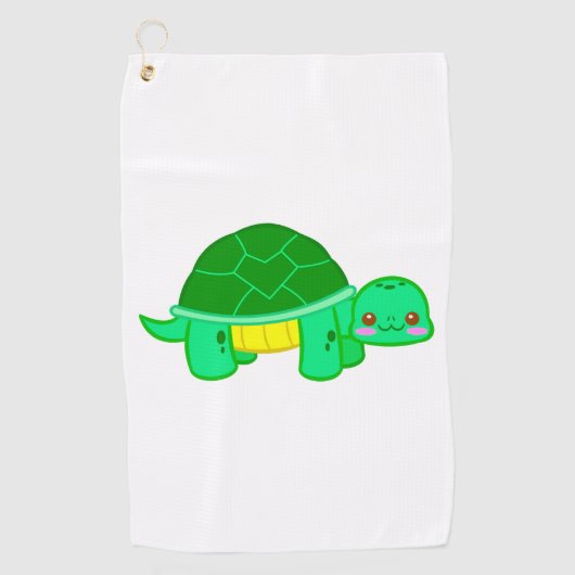 Serviette De Golf Tortue Aimer mignon animal (Devant)