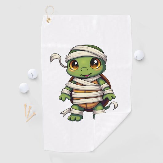 Serviette De Golf Tortue momie (En situation)