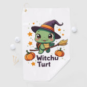 Serviette De Golf Tortue Shell (En situation)