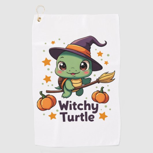 Serviette De Golf Tortue Shell (Devant)