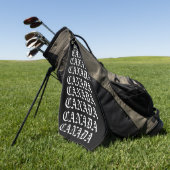 SERVIETTE DE GOLF TOUR DE GOLF CANADA (Vert)