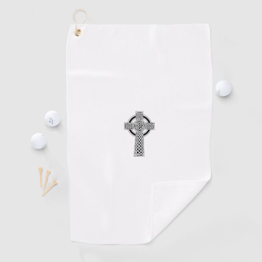 Serviette De Golf Tour de golf Celtic Cross (En situation)