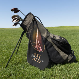 Serviette De Golf Tour Eiffel & Surreal Paris Art / love France golf