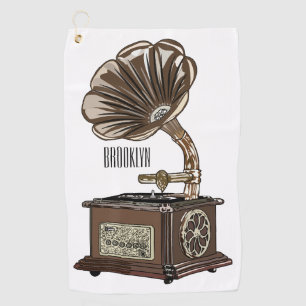 Serviette De Golf Tourne-disque dessin animé