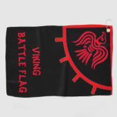 Serviette De Golf Tournée de golf Viking Battle Flag (Horizontal)