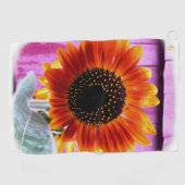 Serviette De Golf Tournesol (Horizontal)