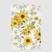 Serviette De Golf Tournesol 8 (Devant)