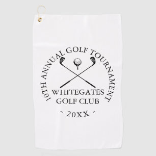 Serviette De Golf Tournoi de golf moderne personnalisé